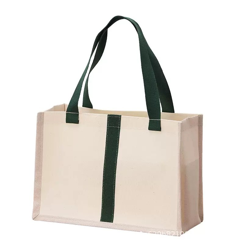 Contrast-trim bag CB-005